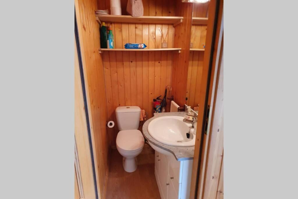 Cabana De Madera Especial Y Acogedora Cardenete エクステリア 写真