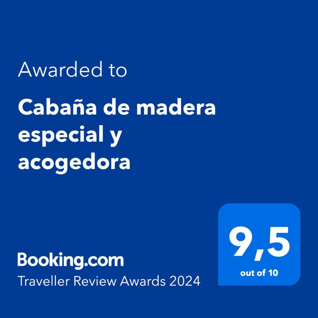 Cabana De Madera Especial Y Acogedora Cardenete エクステリア 写真